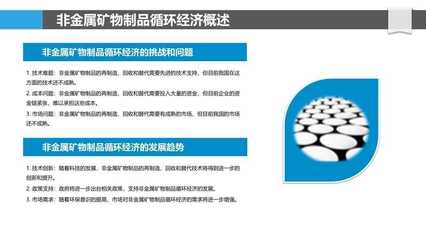 非金属矿及制品循环经济模式研究
